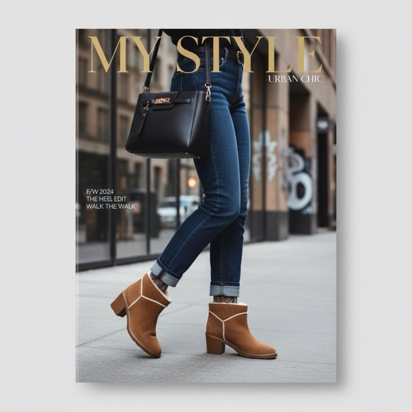 Shoes - Ugg heeled boots